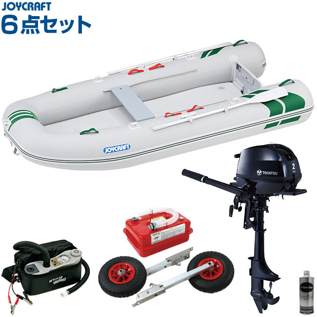 ジョイクラフトSSセット(ゴムボートエンジン付きセット) - 釣具