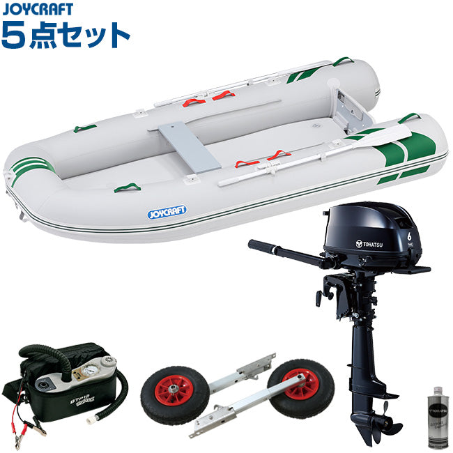 ジョイクラフトSSセット(ゴムボートエンジン付きセット) - 釣具
