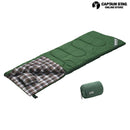 CAPTAINSTAG キャプテンスタッグ M-3471 グランデ封筒型シュラフ 寝袋 1400 ピロー付 GR