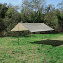 CAPTAINSTAG タープ UA-1089 トレッカー レクタタープセット320×290UV カーキ 2人〜3人用 キャプテンスタッグ