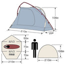 CAPTAINSTAG キャプテンスタッグ UA-19 エクスギア ソロテント