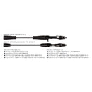 富士工業 CBC-TGP カーボングリップ リアグリップ エンドグリップ 技徳 TCH FUJI