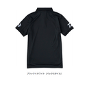 ダイワ シャツ DE-7925 半袖ポロシャツ ブラック×ホワイト DAIWA