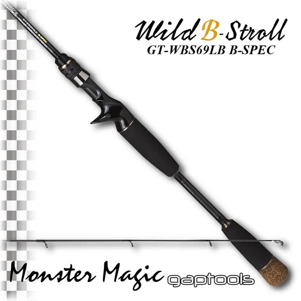 ジャストエース バスロッド gaptools ＜WILD B-STROLL＞ GT-WBS69LB B-SPEC 【大型配送】