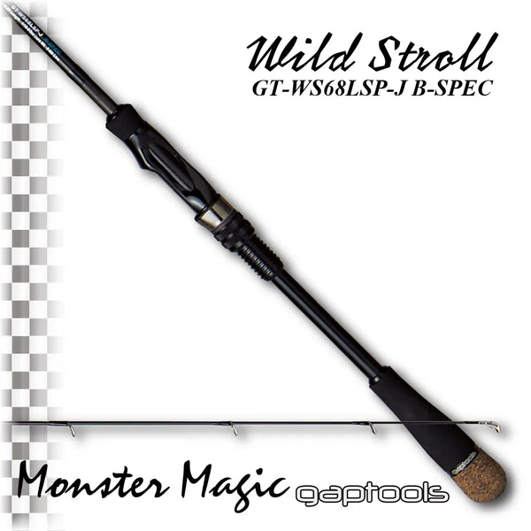 ジャストエース バスロッド gaptools ＜WILD STROLL＞ GT-WS68LSP-J B-SPEC 【大型配送】