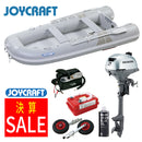 【決算セール】ジョイクラフト ゴムボート グランド305+ホンダ2馬力船外機 SSセット 4人乗り JCM-305 予備検査無