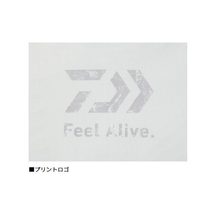 ダイワ シャツ DE-3925 Feel Alive. ドライTシャツ ホワイト レディースサイズ DAIWA