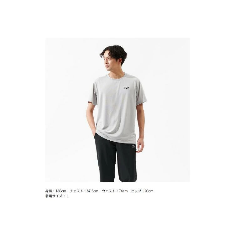 ダイワ シャツ DE-8325 ショートスリーブ バックプリントTシャツ グリーンカモ DAIWA