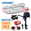 ジョイクラフト レッドキャップ310+トーハツ2馬力船外機 SSセット 4人乗り JRC-310 予備検査無【2025シーズンクリアランスセール】