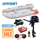 ジョイクラフト レッドキャップ333+トーハツ3.5馬力船外機 SSセット 5人乗り JRC-333 予備検査付【2025シーズンクリアランスセール】