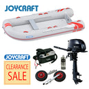 ジョイクラフト レッドキャップ333+トーハツ6馬力船外機 SSセット 5人乗り JRC-333 予備検査付【2025シーズンクリアランスセール】