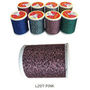 ジャストエース(Justace)　ラメスレッド L207　ピンク