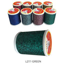 ジャストエース(Justace)　ラメスレッド L211　グリーン