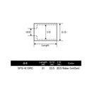 ジャストエース Justace TCP-FBCSK･TCP-NHSSK用フロントグリップ SFG-K15RC ラバーコルク フロントグリップ