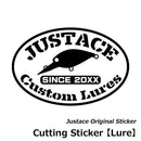 ジャストエース(Justace)　ステッカー　Justaceカッティングステッカー[ルアー]　Custom Lures メール便対応可能