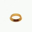 金具屋　P10(ゴールド) ワインディングチェック Pリング　※お取り寄せ別途130円