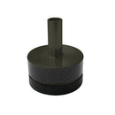 マタギ Matagi カーボンリング付バットエンド WBP-XC(DG) カーボンリングカラー ブラック ラバーエンドタイプ ダークガンメタル