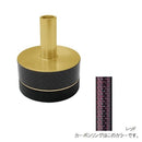 マタギ Matagi カーボンリング付バットエンド R-WBP-XC(G) カーボンリング レッドライン柄 ラバーエンドタイプ ゴールド