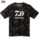 ダイワ(DAIWA)　DE-9522　ショートスリーブFeel Alive.Tシャツ　カラー：グリーンカモ(お取り寄せ)