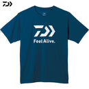 ダイワ(DAIWA)　DE-9522　ショートスリーブFeel Alive.Tシャツ　カラー：マジョリカブルー(お取り寄せ)