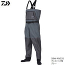 ダイワ(DAIWA)　SBW-4003S タイトフィット スーパーブレスストッキングウェーダー（ソックス先丸） カラー：グレー (お取り寄せ)