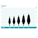 カツイチ(Katsuichi)　KW-42 ダイヤモンドシンカー ブラウン ワカサギ 仕掛け メール便対応可能
