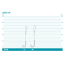 カツイチ(Katsuichi)　ワカサギ仕掛け　ブドウ虫フックII　KW-14 メール便対応可能