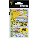 がまかつ gamakatsu W-183 ワカサギ連鎖 狐タイプ 5本針 メール便対応可能