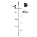 がまかつ 小鮎仕掛け KM-108 小鮎仕掛 クリスタル小魚仕掛2 小アジ7本 メール便対応可能