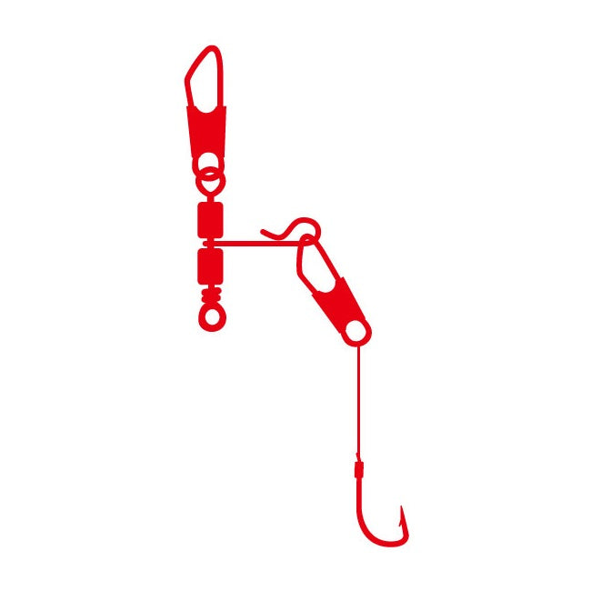 ハリミツ(HARiMiTSU)　WP-2 ブドウ虫 アームスナップ フックセット ワカサギ 仕掛け メール便対応可能