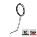 富士工業(Fuji工業)　T-ATSG8　ウルトラライトスピニング用ガイド (ハイテンシルチタンフレーム+SiCリング)