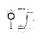 富士工業(Fuji工業)　T-ATSG12　ウルトラライトスピニング用ガイド (ハイテンシルチタンフレーム+SiCリング)