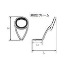 富士工業(Fuji工業)　T-KLSG16　シングルフットガイド (ハイテンシルチタンフレーム+SiCリング)