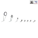 富士工業 Fuji ガイドセット PKLSG25H81 ルアー用 ステンレス SiCリング スピニングバスセット