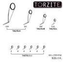 富士工業 Fuji ガイドセット T-KLTG16H10 ソルトルアー用 チタン TORZITEリング エギングセット