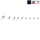 富士工業 Fuji ガイドセット T-RVTG69 ルアー用 チタン TORZITEリング ベイトフィネスセット