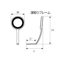 富士工業(Fuji工業)　T-ATTG10　ウルトラライトスピニング用ガイド (ハイテンシルチタンフレーム+TORZITE)