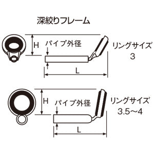 富士工業 トップガイド T-LFST3 チタン SiC LFガイド メール便対応可能