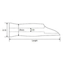 アウトレット　ジャストエース(Justace) STFG-GEBK SBSリールシート用 EVA グリップ