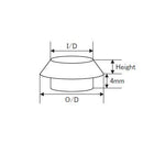ジャストエース(Justace)　ロッド　メタルパーツ　WCA-FP　遊動ワインディングチェック
