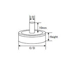 ジャストエース(Justace)　WEC-303S/303G　ウッドエンドキャップ メール便対応可能