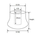 ジャストエース(Justace)　REC-37CEBK12　ラウンドエンドキャップ コルク・EVA