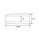 ジャストエース(Justace)　ロッドパーツ グリップ　TRG27-05C　セパレート用 コルク リアグリップ