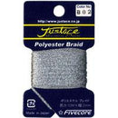 ジャストエース(Justace)　B02 シルバー ポリエステルブレイドスレッド