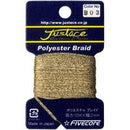 ジャストエース(Justace)　B03 ゴールド ポリエステルブレイドスレッド