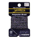 ジャストエース(Justace)　B11 バイオレットグリーン ポリエステルブレイドスレッド