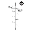 がまかつ 小鮎仕掛け KM-119 小鮎仕掛 小アジケイムラパール7本 PB&ファイバー メール便対応可能