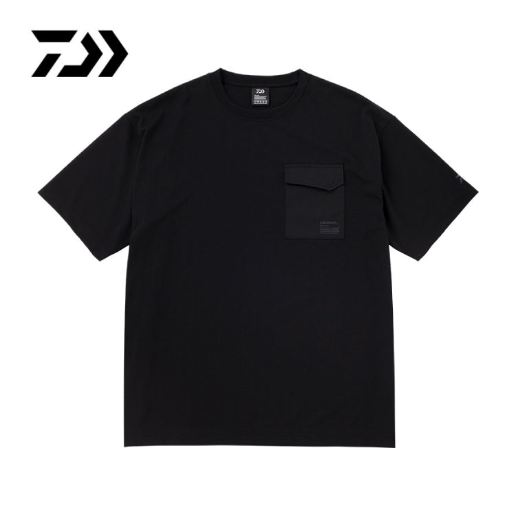 ダイワ(DAIWA)　DE-6623 エコロジーポケットTシャツ ブラック (お取り寄せ)
