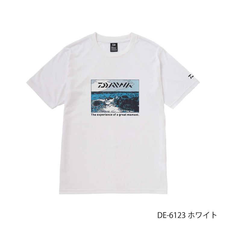 ダイワ(DAIWA)　DE-6123 グラフィックTシャツ サラシ ホワイト (お取り寄せ)