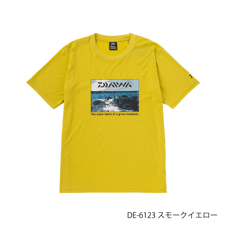 ダイワ(DAIWA)　DE-6123 グラフィックTシャツ サラシ スモークイエロー (お取り寄せ)